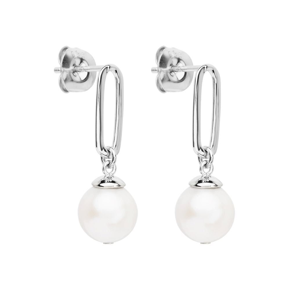 Najo Tranquila Double Circle Drop Earrings